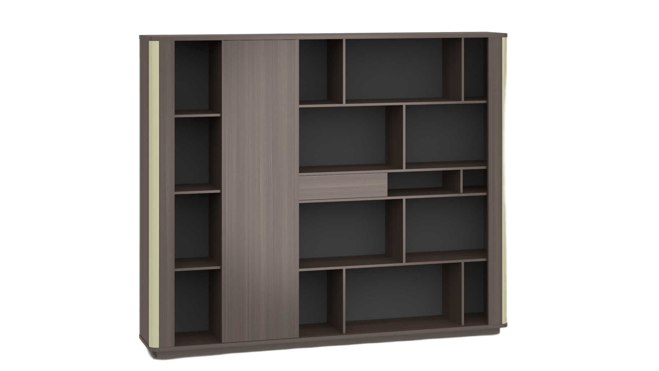 File Cabinet Na Red Oak Melamine 2400w*400d*1950h