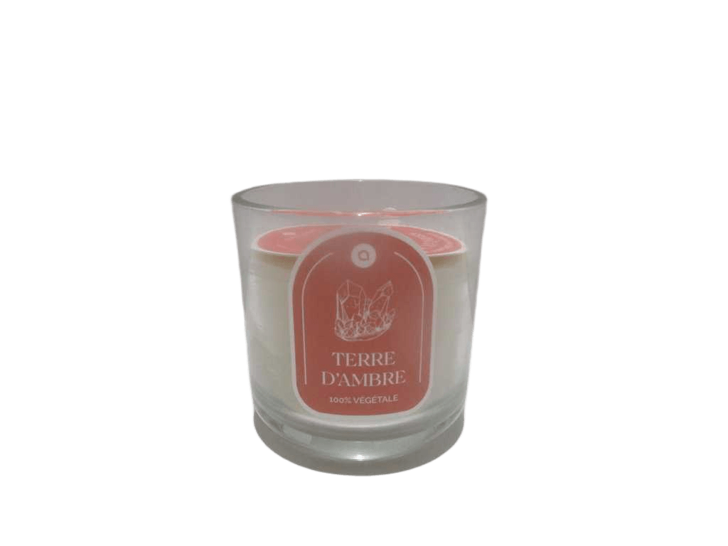 Candle 350g Amb Floa Gl Sct