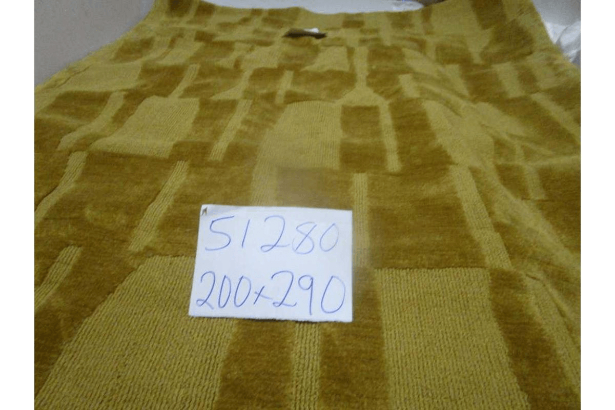 Carpet Circular Knitted Polyester 1,2 Kg Pile Back Cotton
