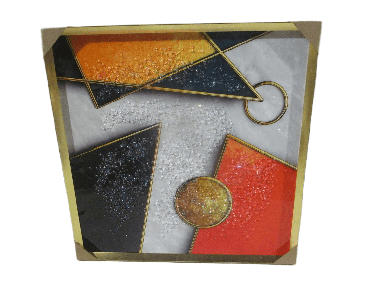 Frame Ps Paint Resin Champagne Gold Ceramic 80x80x3