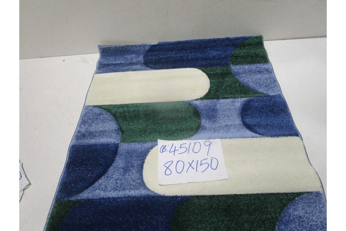 Carpet 030 Cubic (Aura V77) 243.200 Points 10mm Pile Height Pp + Headset Hand Carved 2.200 G/Sqm Pp Frize 80x150 Cm