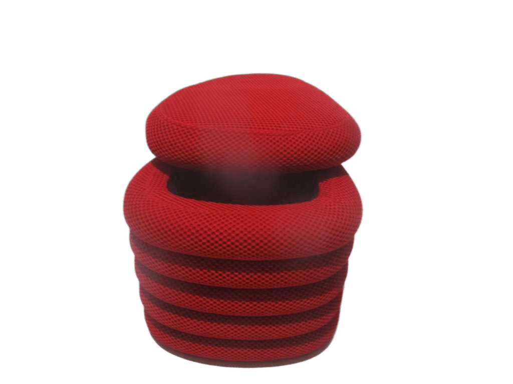 Ottoman, With Storage Function Red Wz3050-6 W46*d41*h42cm