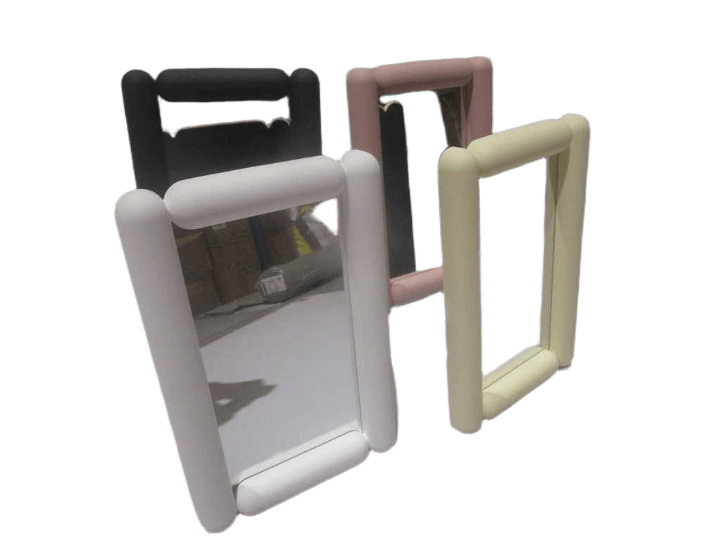 Table Mirror Plastic Packing White Box White/Black/Pink/Cream Ass 30*20cm