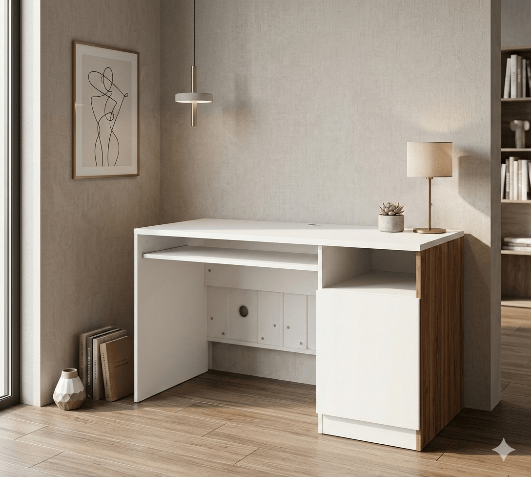 Study Desk Mdf+melamine, Legs 120*56*75