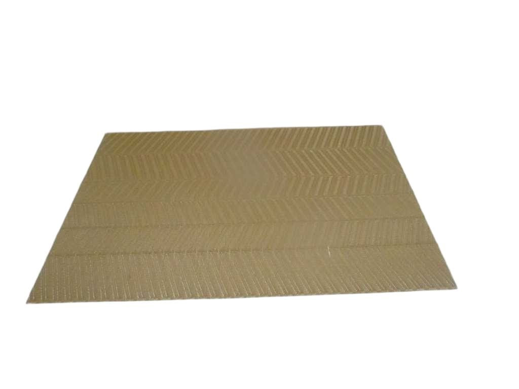 Placemat 70%pvc+30%polyester 80g Gold 30x45