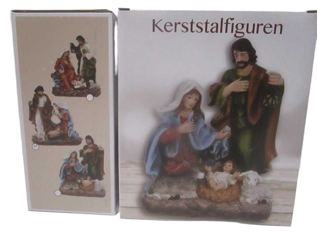 Nativity Scene 19cm 3ass