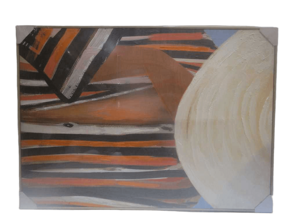 Canvas Hand-Painting W Ps Frame 1*4.3cm 100*140cm
