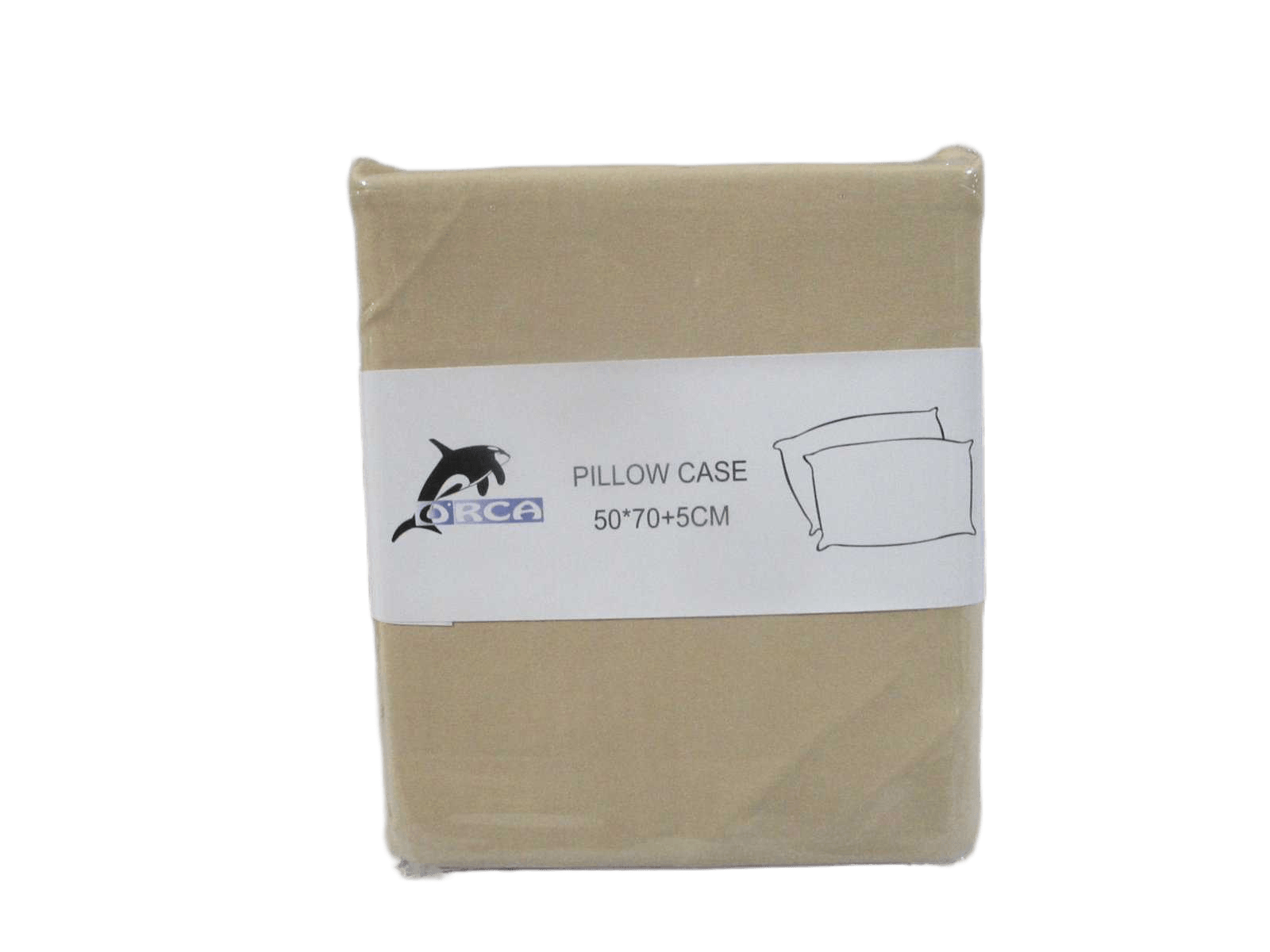 Pillow Case Set Of 2 50x70 +5 Cm37 Beige