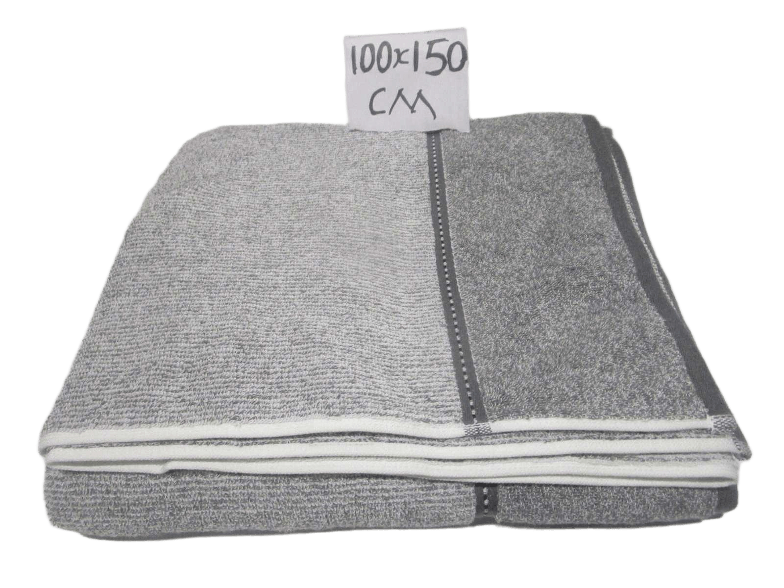 Towel Ecoterry - Yarn Dyed Mingle Yarn (Melange 2 Fils De 2 Couleurs) - Duble Ply 2/20 - 550 Gsm - Combed Yarn