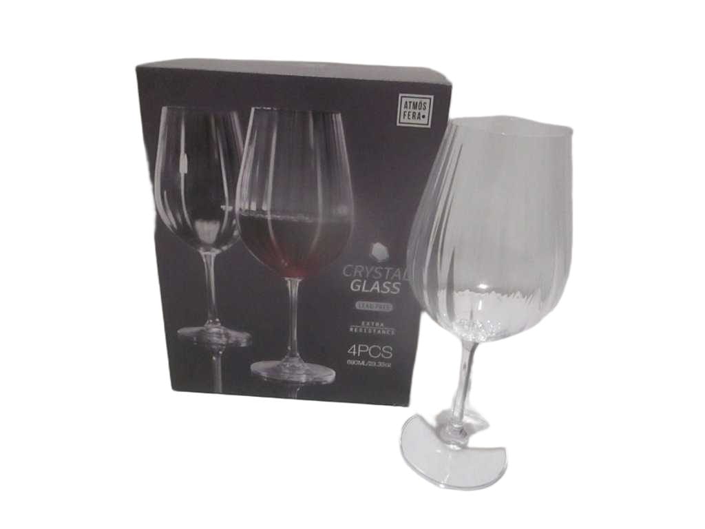 Wine Glass Crystalline 4pcs