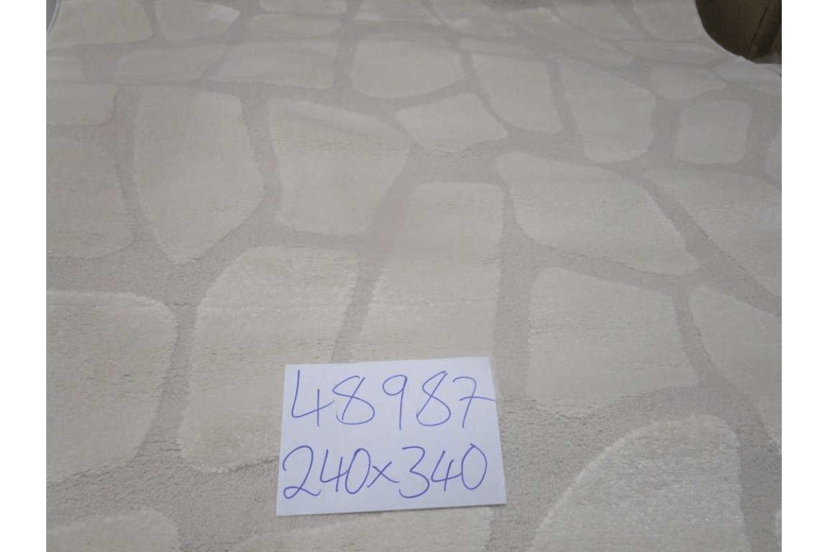 Carpet 240x340 Elio D001 3d Effect Pp With Polyester 2,050 Gsm /Sqm 204,800 Points/Sqm 14mm Pile Height 160 Elio-2 Light Beige