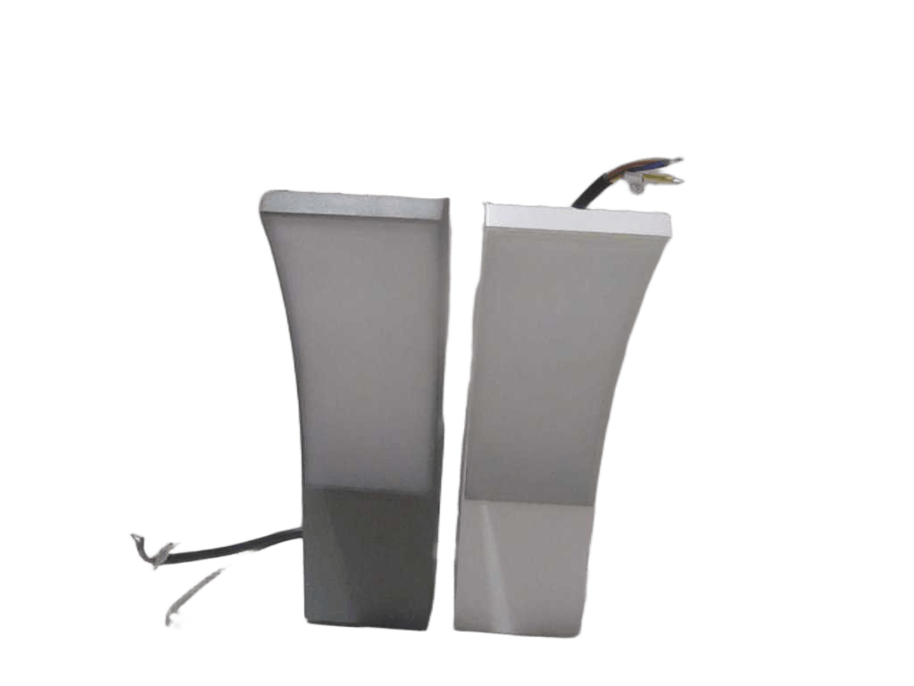 Fram Applique Aluminium E 220v Warm White Light 3000k 12w Led White And Grey Assorted 23x7x10,6