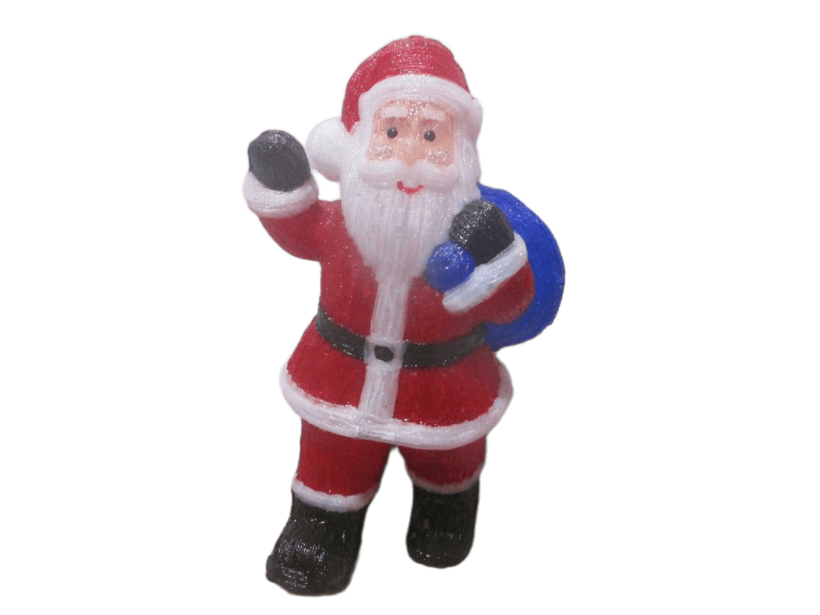 Santa Claus 220 Led Acrylic 80cm