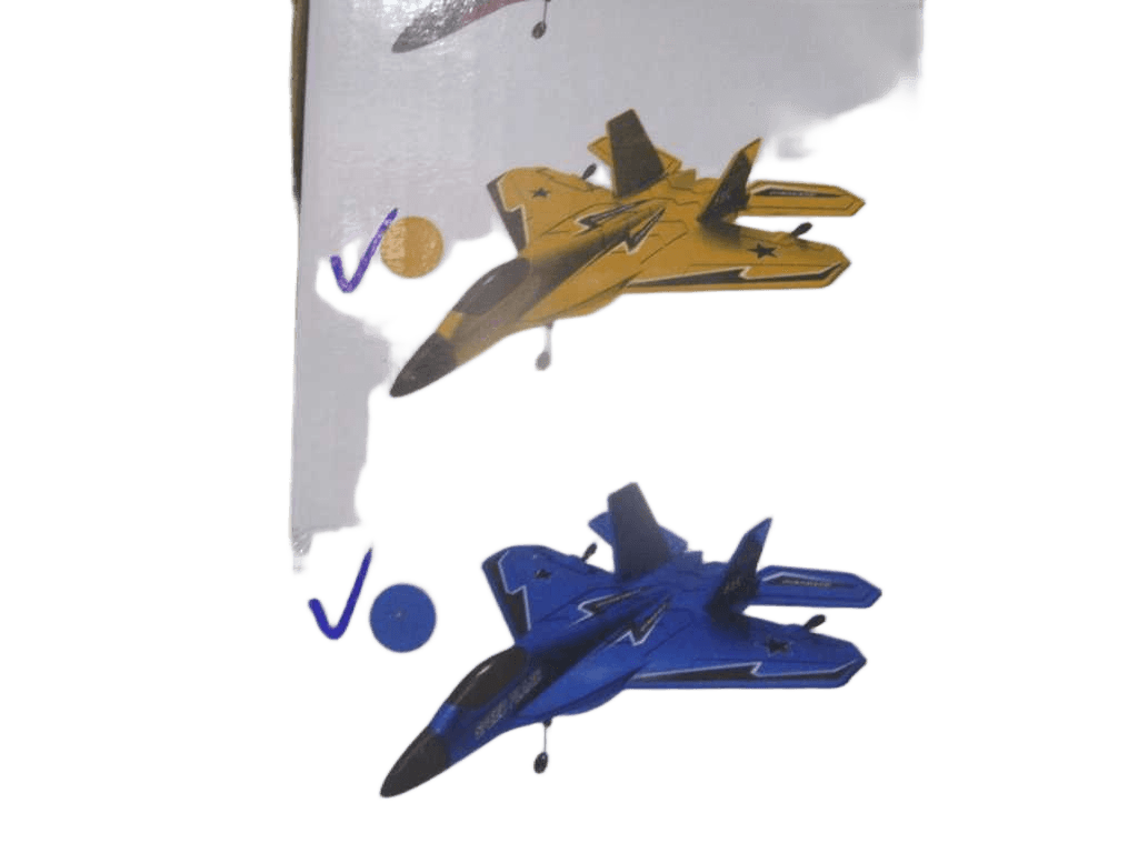 Speed Plane Material Epp, Usb Charge, Remote Control 350ma 3.7v Lithium Battery 2 Colors Assorted Blue/Yellow 44*32*10cm