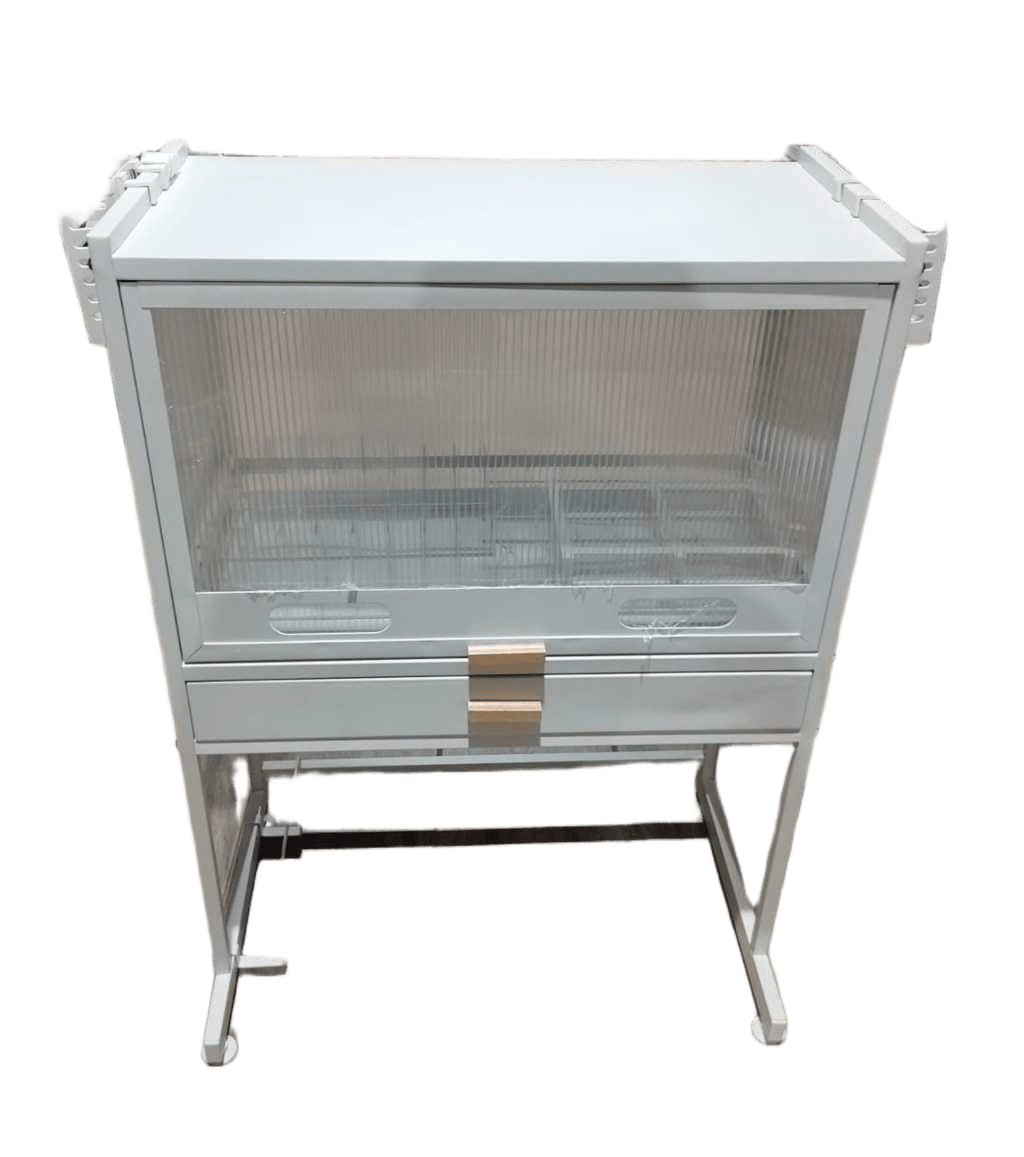 Storage, For Microwave Oven 2 Drawer,2 Cutlery Holder, 2 Hook Iron 15.5mm White 57x37.5x78