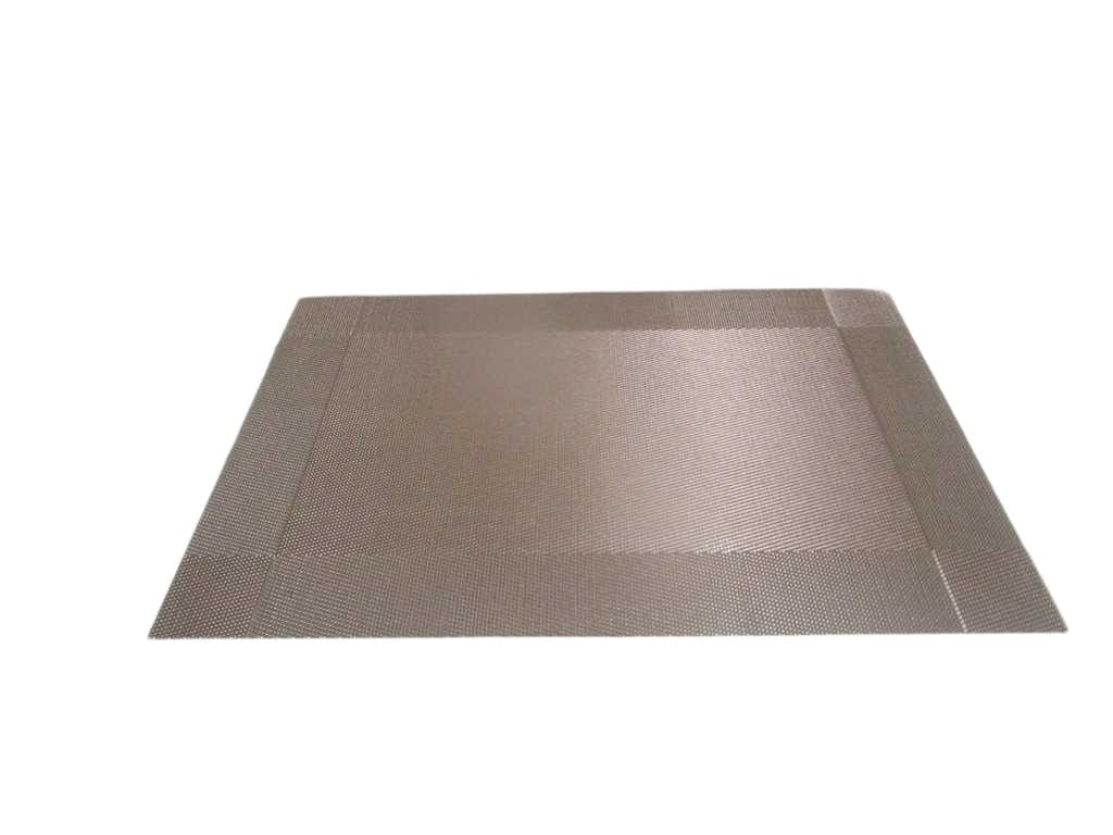 Placemat Pvc 75g 12pc Opp Bag, 72pc In 1 Box Brown 30x45