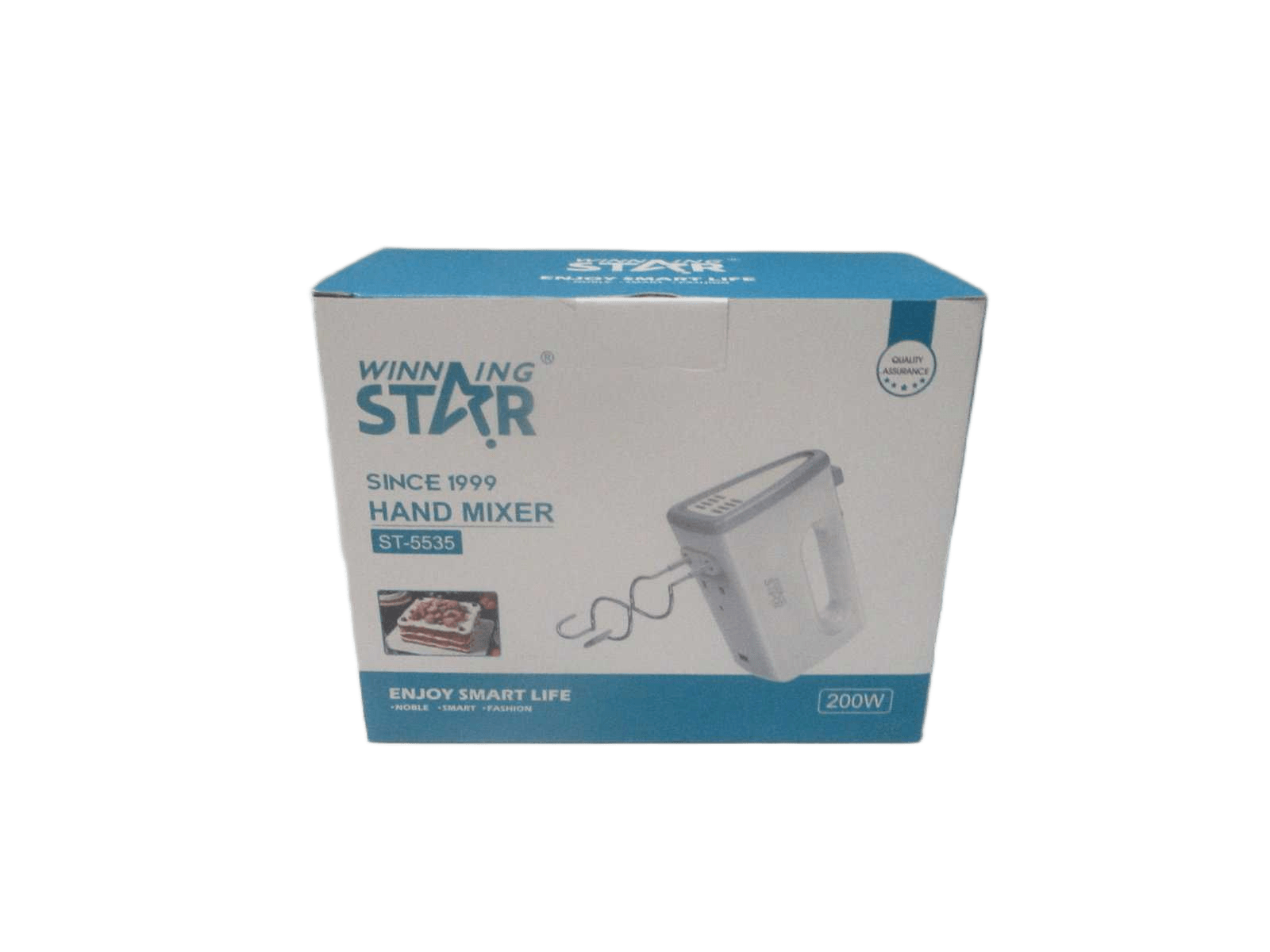Hand Mixer Details: Ac 220-240v 50/60hz Output:300w Material:abs 5520 Motor(Work 5 Minutes,stop 15 Minutes) 5 Speeds,2 Forms Agitator Rod 3 Layers Package Size:18*8.5*12.5cm White Size:18*8.5*12.5cm