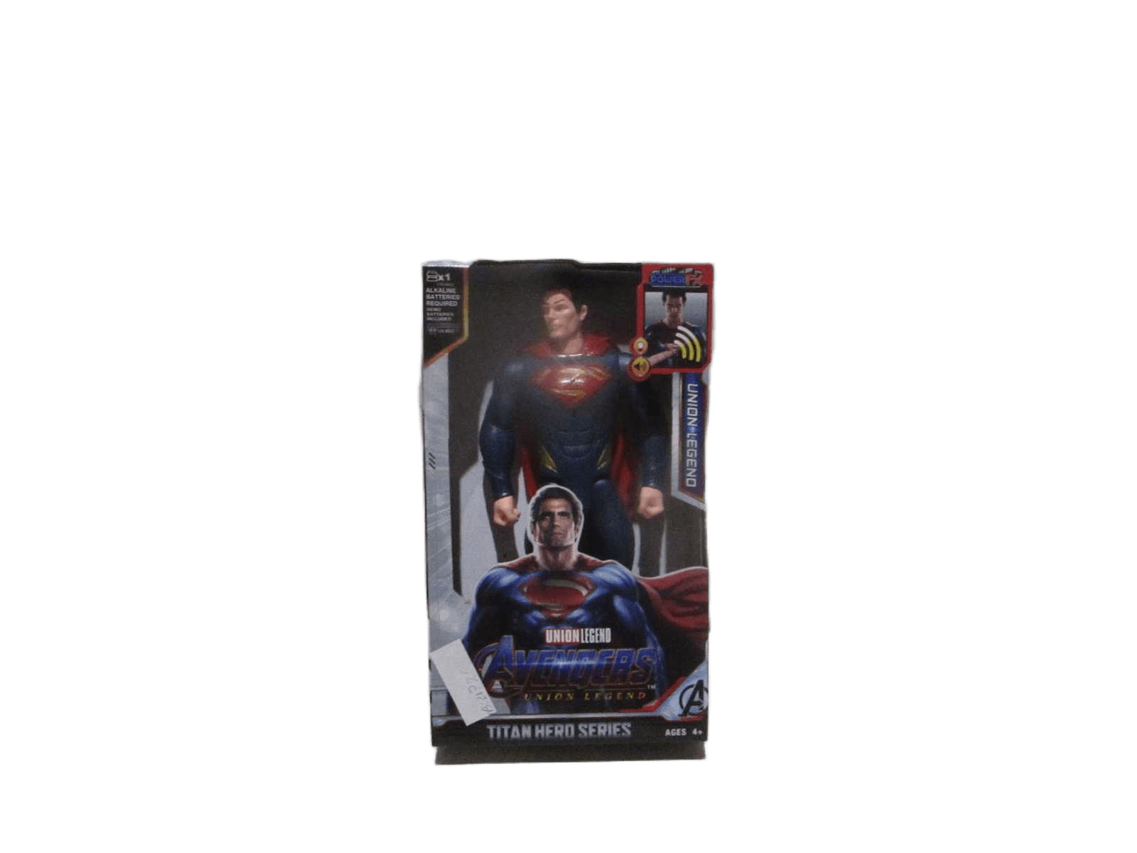Super Man Sound+light Display Box Plastic Superman 30cm