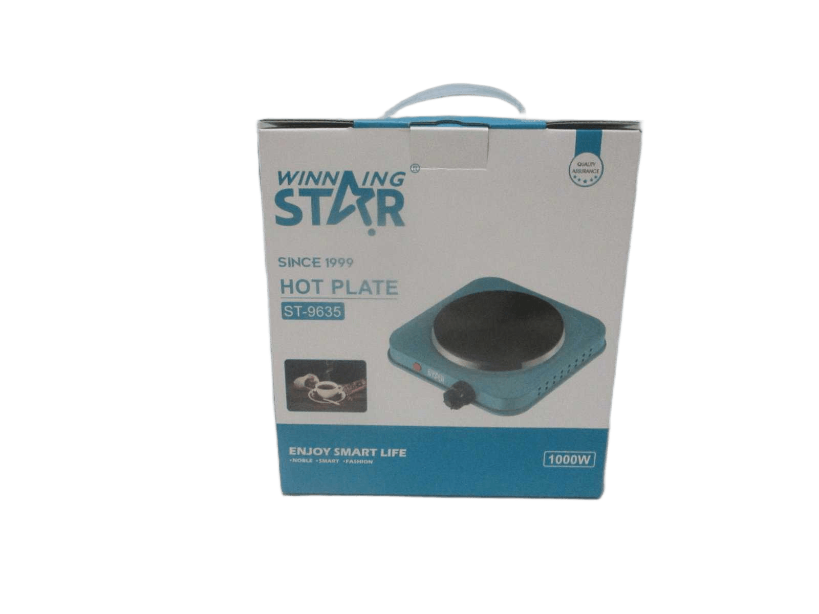 Hot Plate Voltage: Ac220-240v,50/60hz Output: 1000w Plate:0.4mm Steel 0.4mm Bottom Cover Over-Heating Protection Automatic Constant Temperature Color:blue Size:22*22*6cm Color:blue Size:22*22*6cm