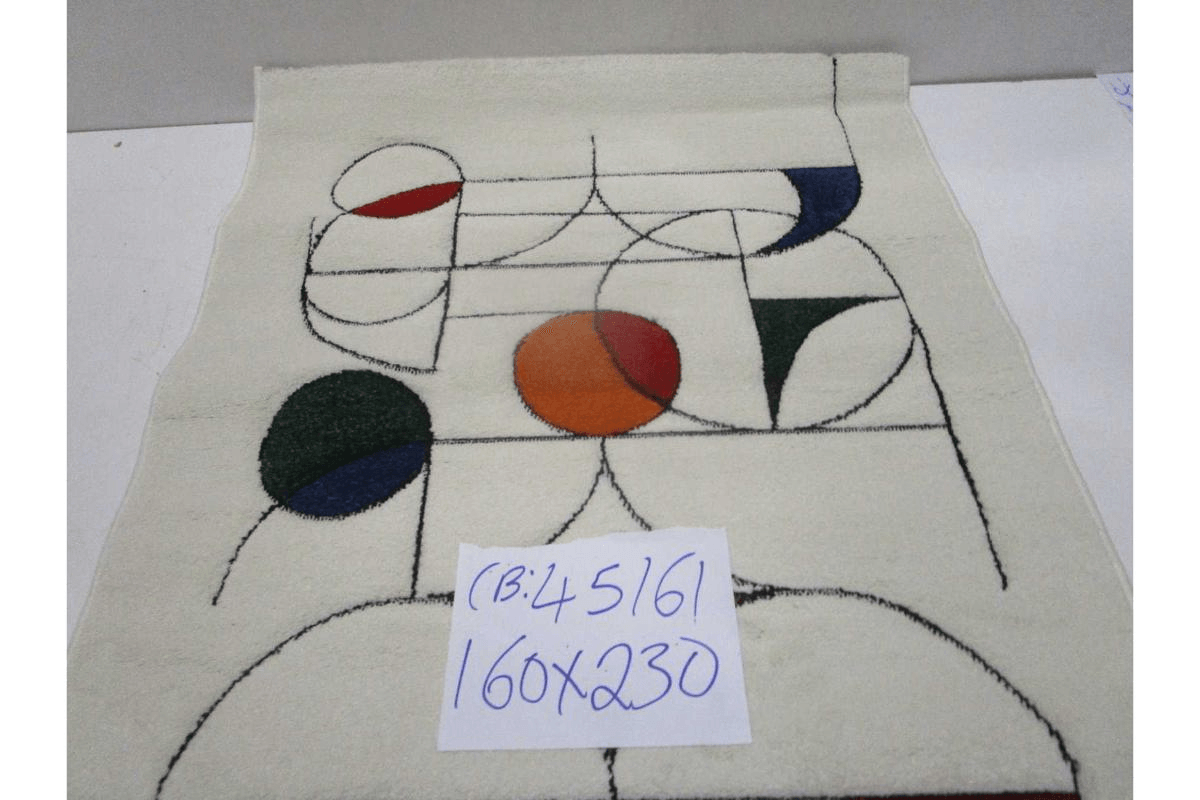 Carpet 063 Cubic (Aura V77) 243.200 Points 10mm Pile Height Pp + Headset Hand Carved 2.200 G/Sqm Pp Frize 160x230 Cm