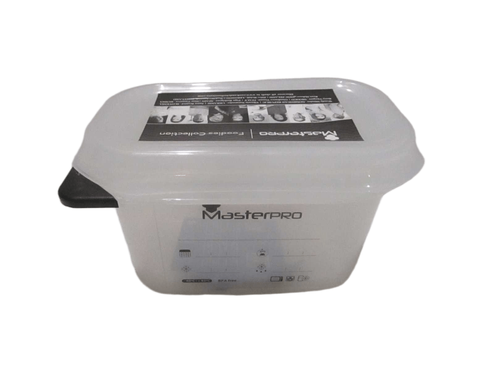 Food Container 17,6x10,8x10cm 1l Foodies Mp