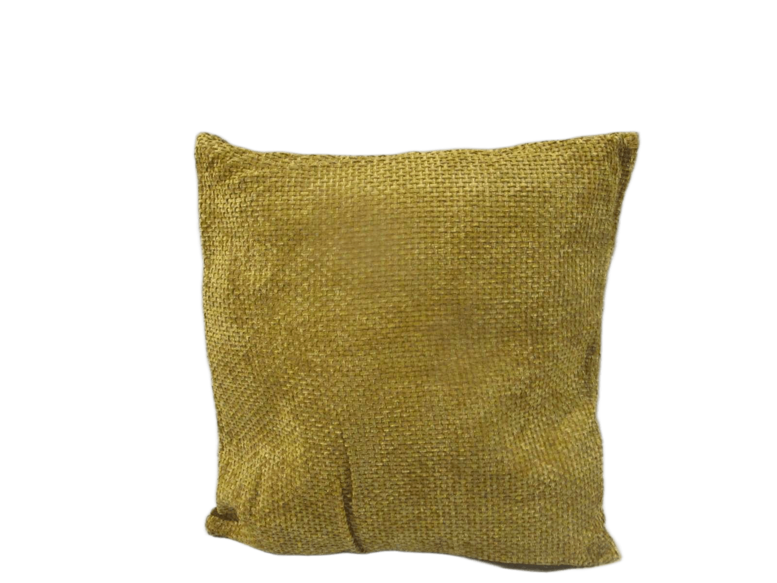 Cushion Chenille , 45x45 With Inner Zipper Yellow 45x45