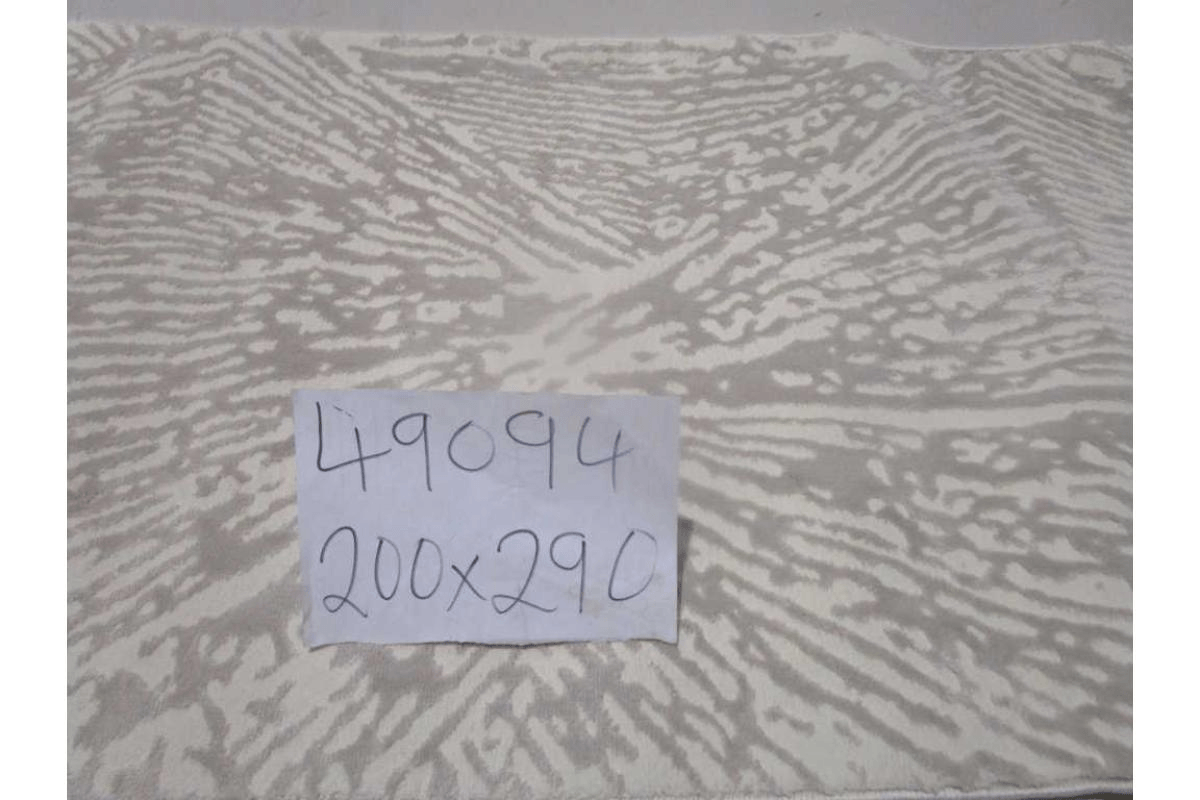 Carpet 200x290 Latte 100 % Polyster 1.750 G/Sqm 12 Mm Pile Height 500.000 Pointe Cotton Backing 3-4% Shrink On Width Washable 26 Cream/Grey
