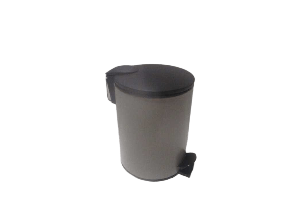 Dustbin Metal Frein De Chute 3l - Ficelle/Black