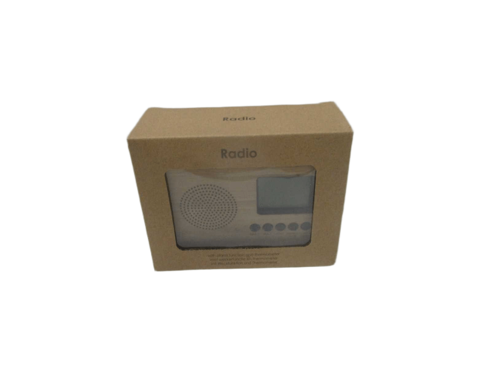 Alarm Clock 45x140x70mm 2ass