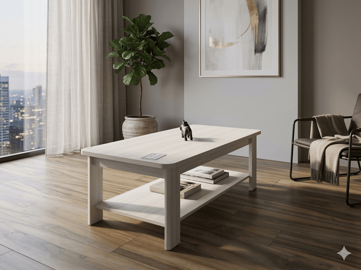 Coffee Table Melamine Faced Jersey