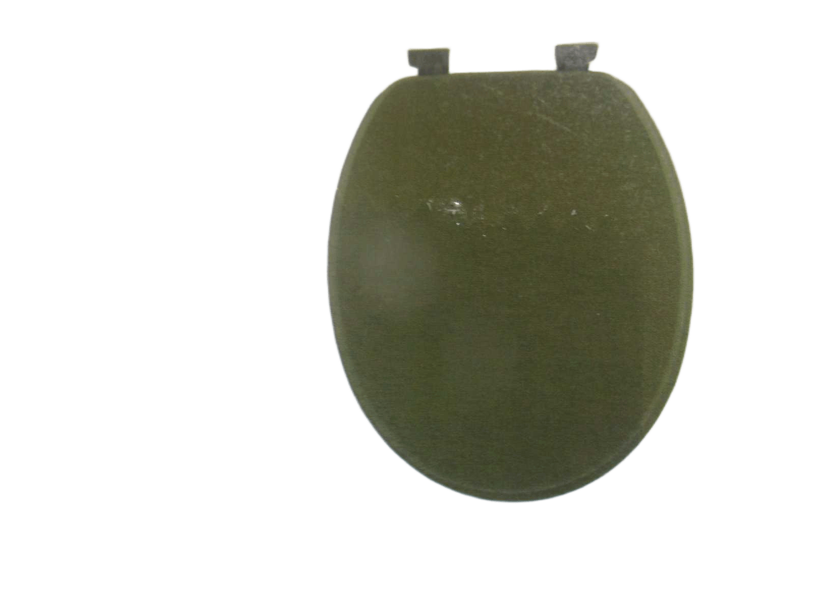 Toilet Seat Wc Mdf 18 Pouces Attaches Plastiques - Kaki Mat
