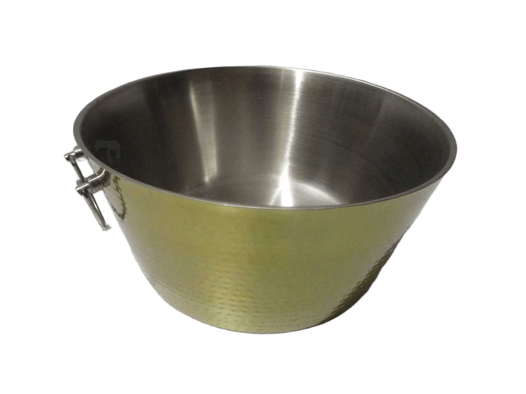 Bucket Champagne Big Stainless Steel Double Wall