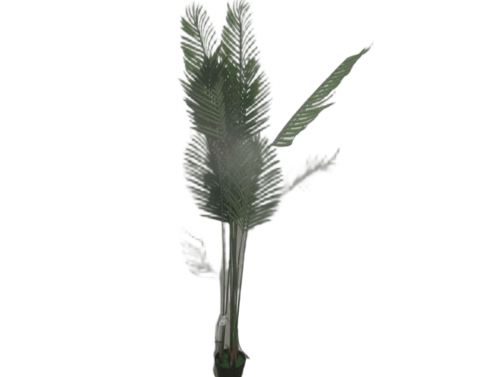 Artificial Plant 2m 9 Leaves With Pot With Cement Opp Bag 2m