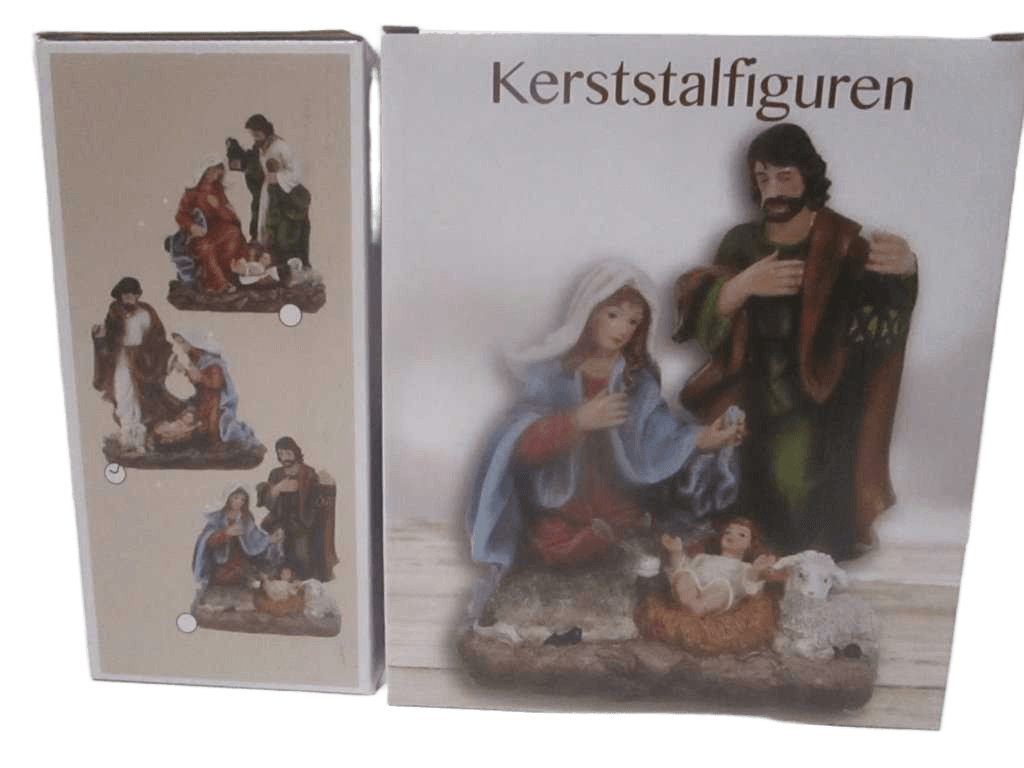Nativity Scene 19cm 3ass