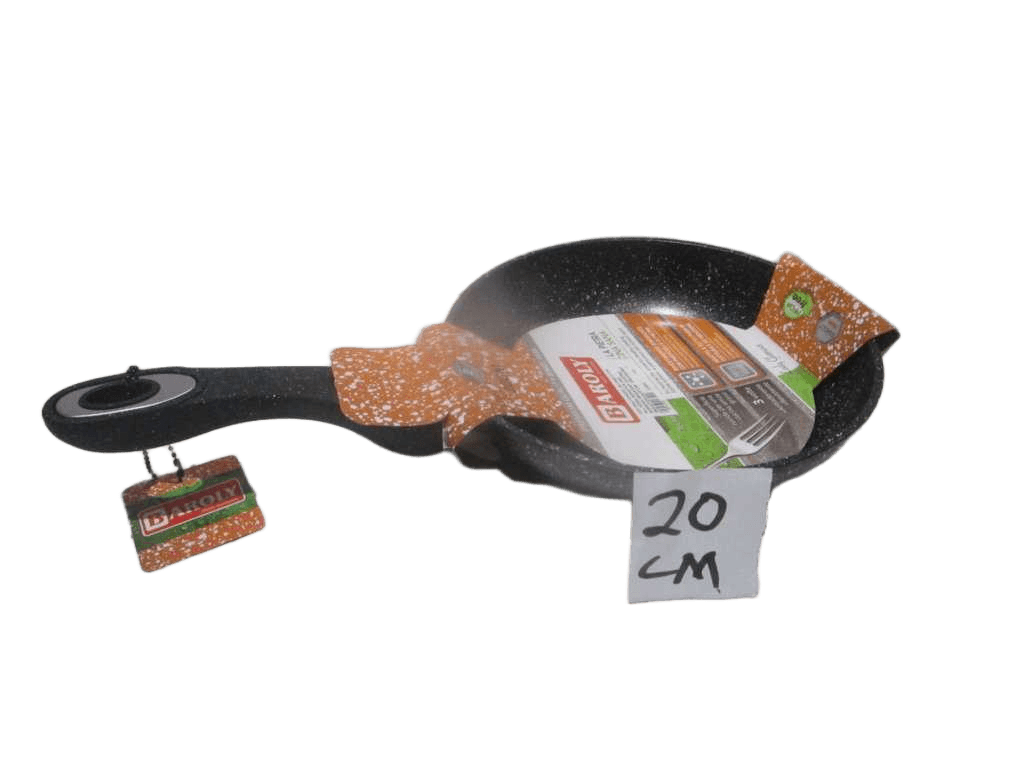 Fry Pan Forged ,suitable For All Hobs, Nonstick And Scratch Resistant Coating, Induction Bottom , Ergonomic Handle 3mm Alu 20cm