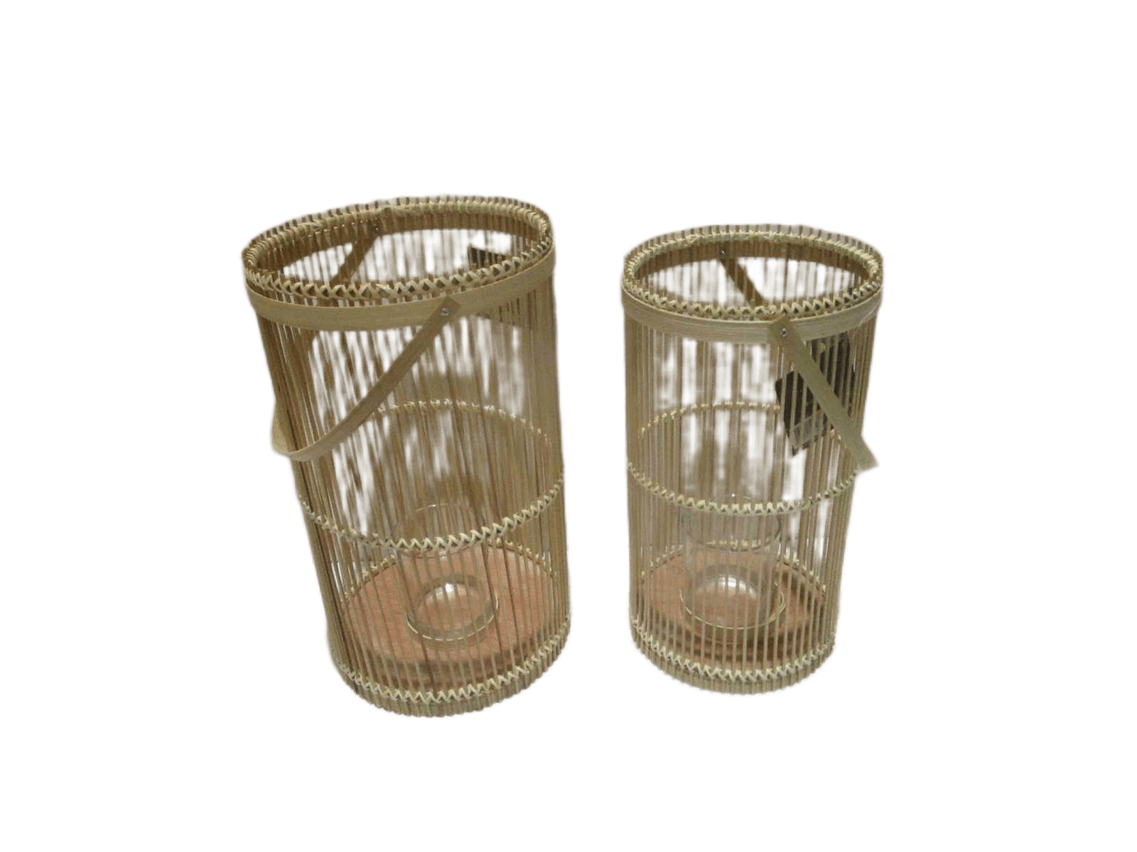 Set X2 Bamboo Lantern Max H40