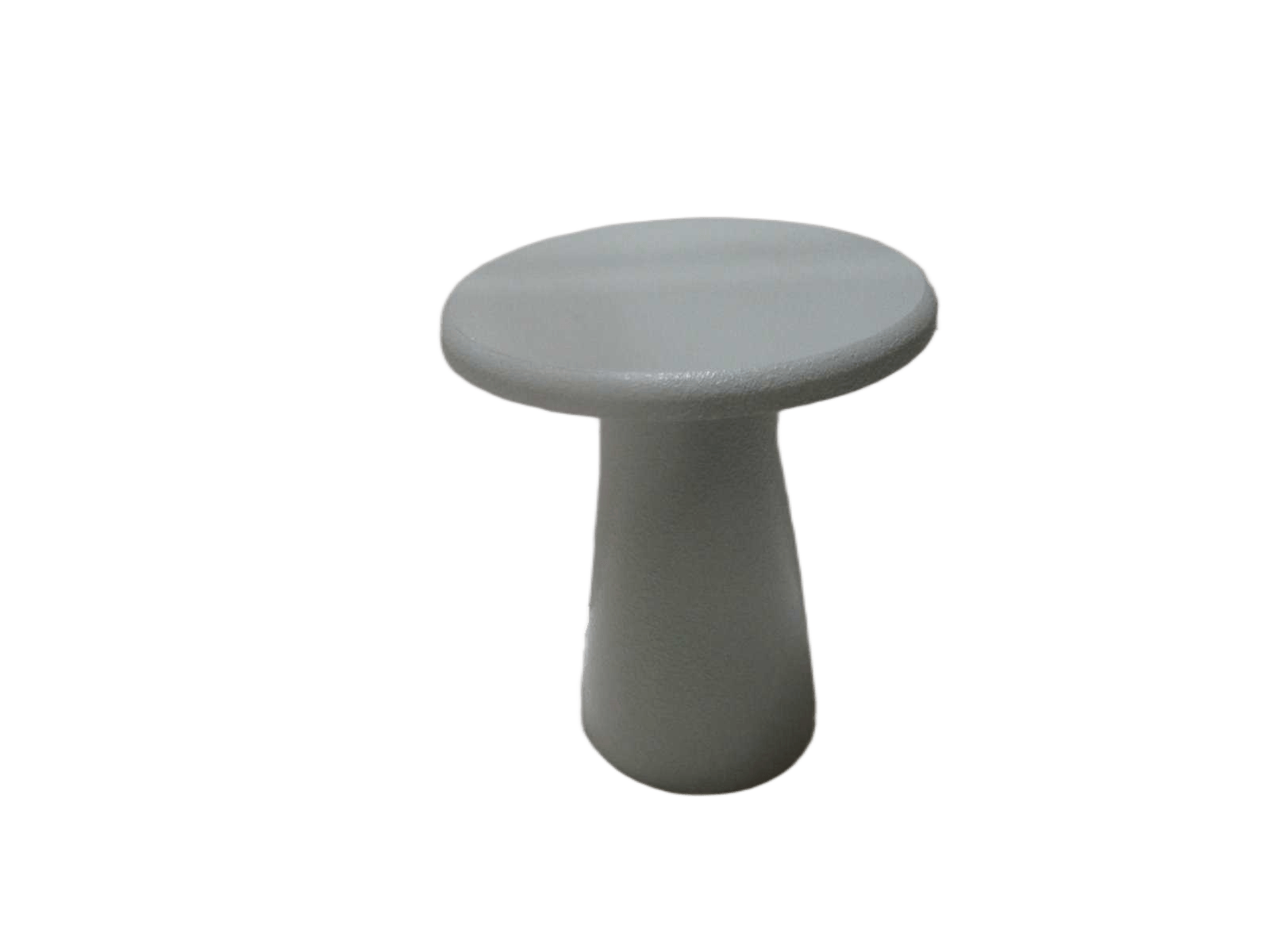 End Table Round Mdf Ciment Effect Mint 34x34x40,5 Cm