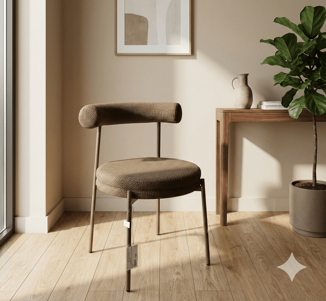 Chair Kd With Fabric W57*d53*h77cm Olivia Green Fabric Wz3050-3 - Legs Green With Matching Color