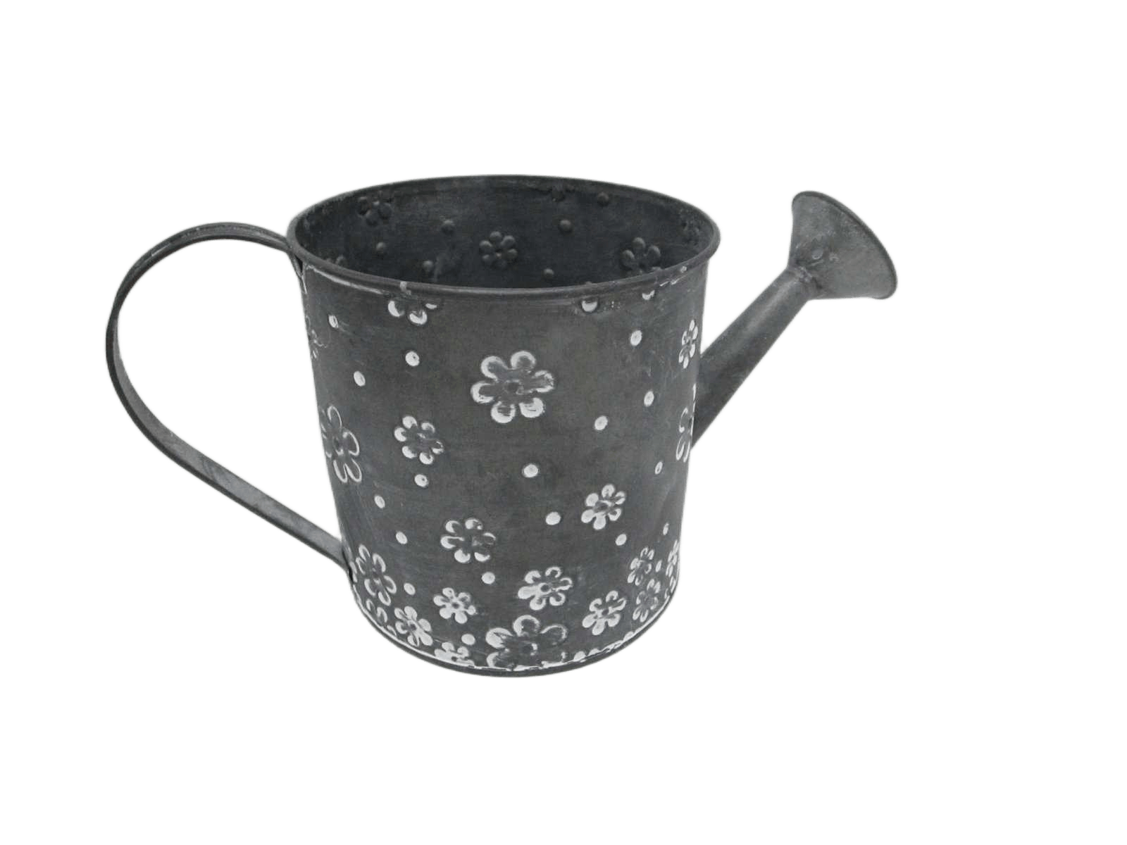 Planter Zinc D13xh12xl28cm