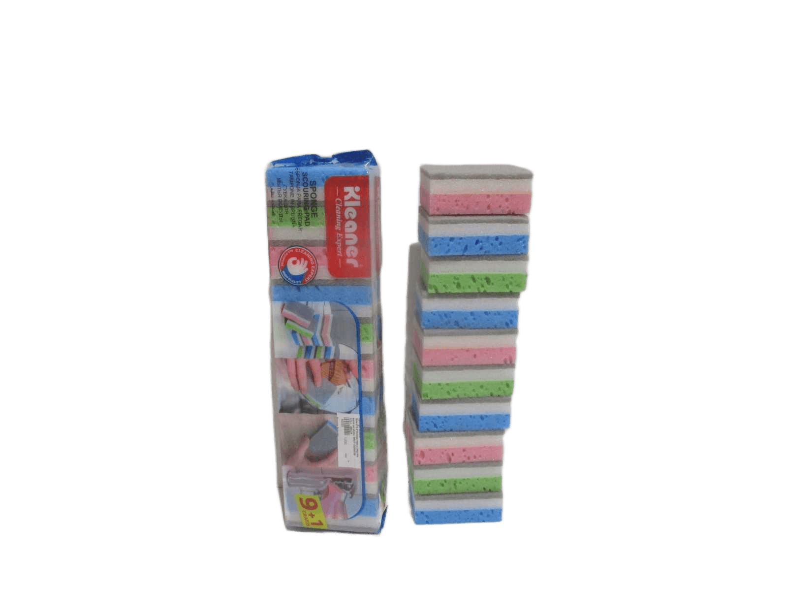 Sponge Scourer Size:9*5.8*3cm/Pc10pcs/ Bag The Same As Photo 1cl=