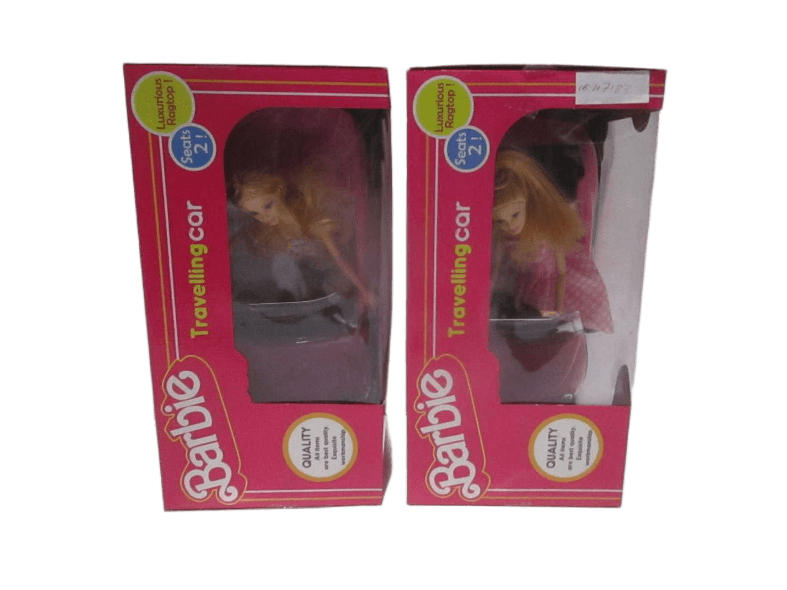 Barbie Car+doll Window Box 2 Design Ass Doll:11.5 36x18.5x19