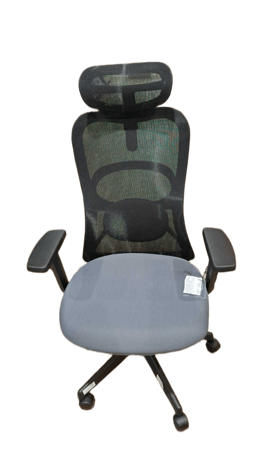 Chair Ergonomic Dark Grey, Mechanism: Single Lock Synchro Tilt Mechanism, Tension Adjustable Dark Grey 630 * 650 *(1125-1220)