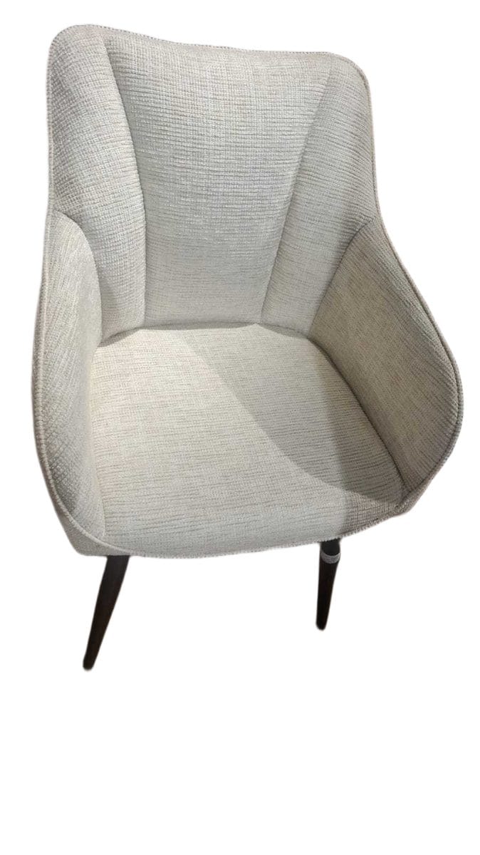 Chair Fabric 610x555x82 Modica 040 Beige + Grey Powder Coated