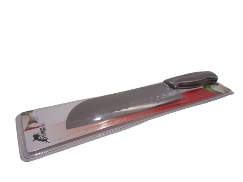 Santoku Knife 7 '' Ss+pp Full Body Size:31cm Thickness:1.8 Mm