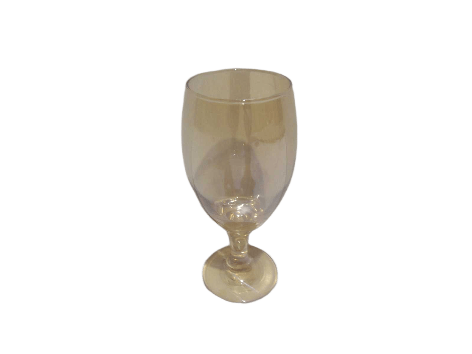 Glass Cup Gold 460ml 1cl=