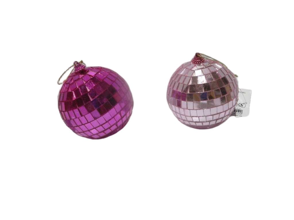 Ball Mirror 8cm 2ass Colour