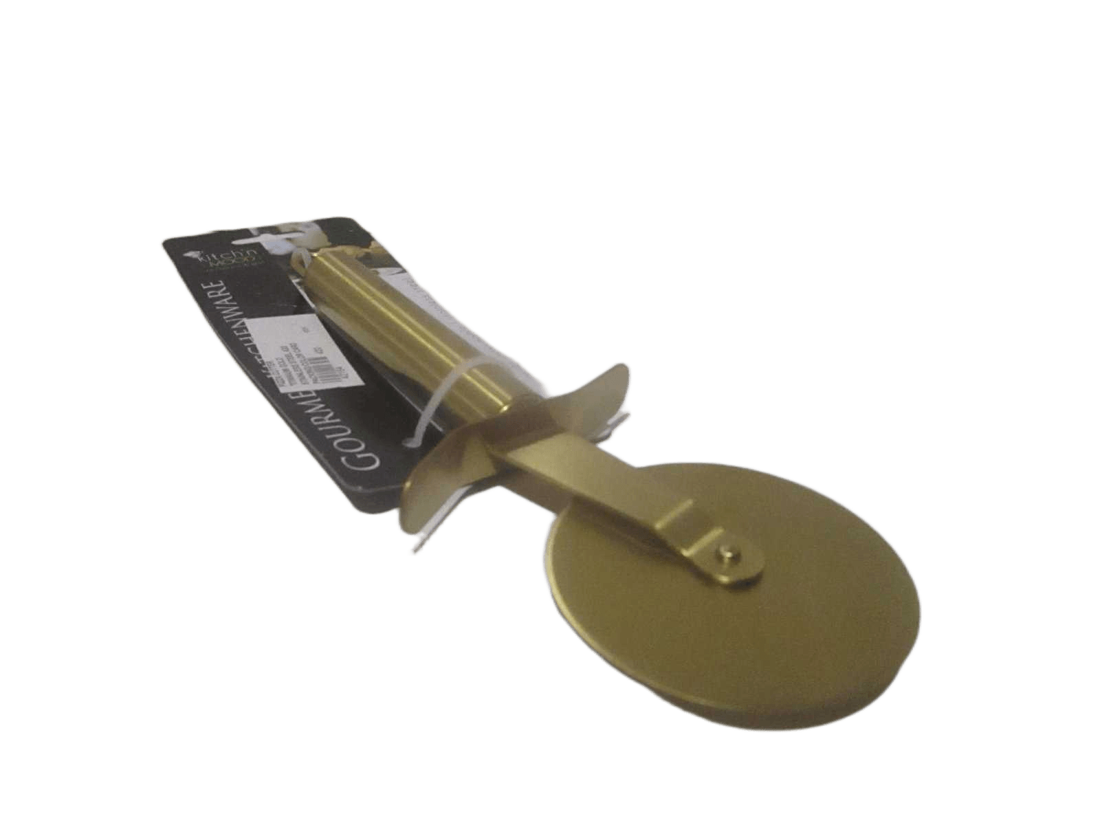 Pizza Cutter Titanium Gold Stainless Steel 430 Packing:color Card 24ac