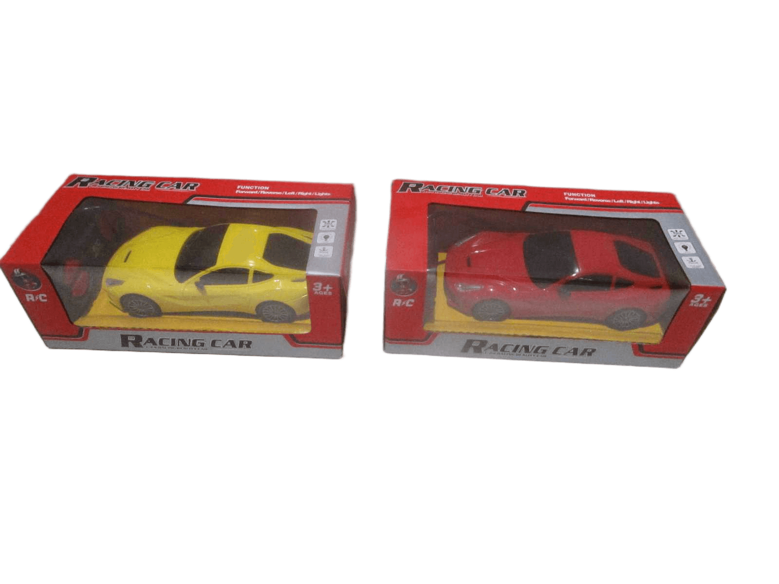 Remote Control Car Battery Lighting Plastic 2 Colors Ass Packing: Color Box Red Yellow Cb:8x12x25