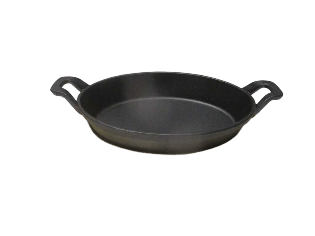 Cast Iron Plate+wood Base 23x15x4 29.3x17.3x1.7 1471g