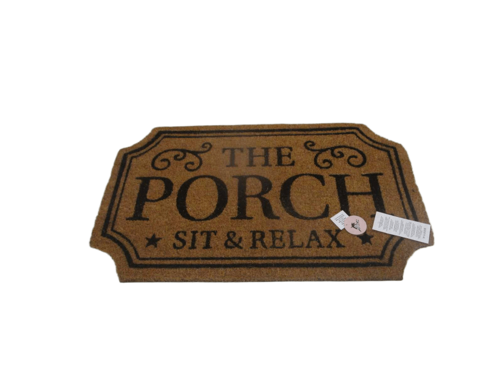 Single Colour / Natural Printed Coir Mat + Pvc Backing - Weight 5800gsm - Thickness 1,5 Cm 1cl=